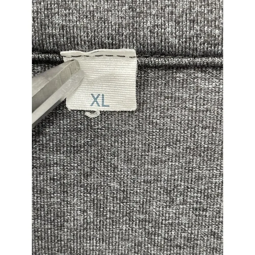 Lululemon City Tech Jacket Full Zip Heather Gray Blue Size XL